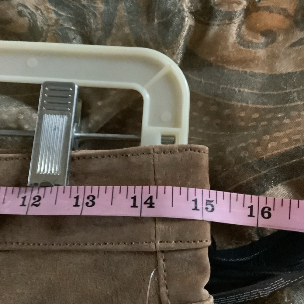 Blank NYC Brown Suede Pencil Skirt - Picture 13 of 14
